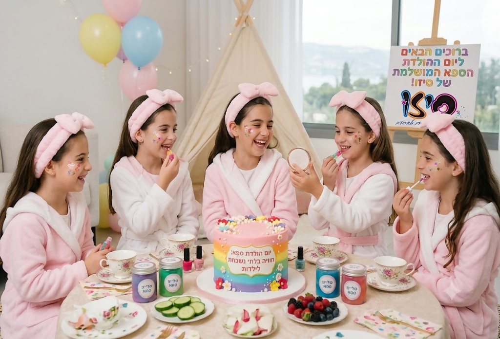 המדריך המלא ליום הולדת ספא לבנות – רעיונות, טיפים והפעלה מושלמת